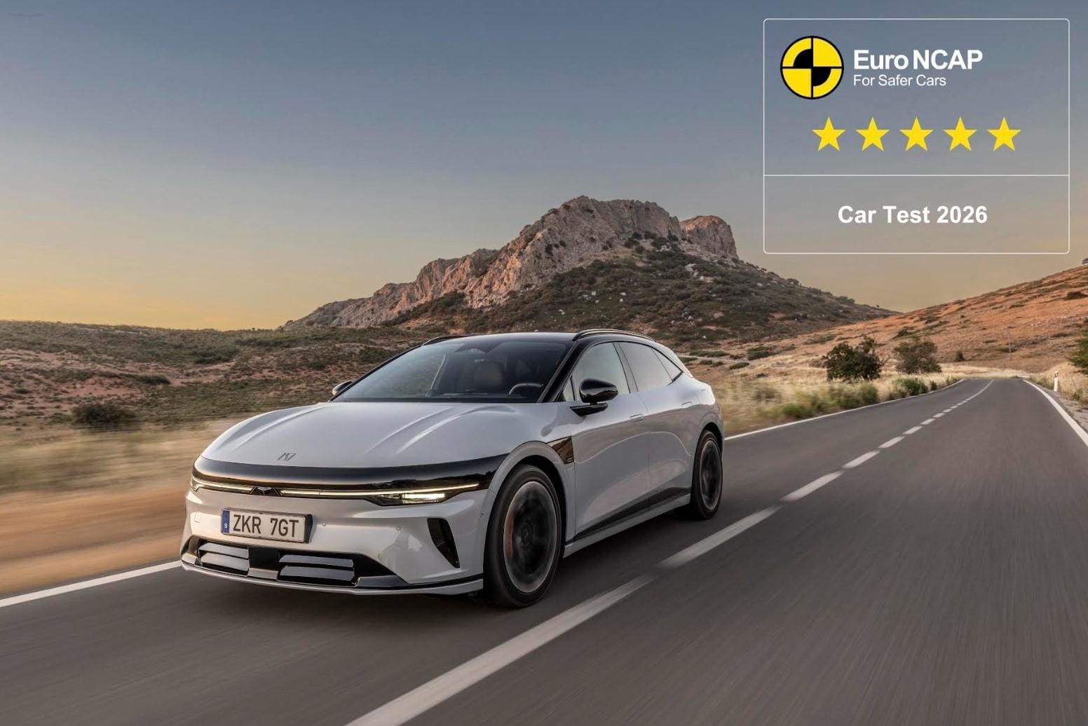 לקראת ההשקה בישראל: ZEEKR 7GT זוכה לציון בטיחות מרבי של 5 כוכבים במבחני Euro NCAP החדשים והמחמירים לשנת 2026